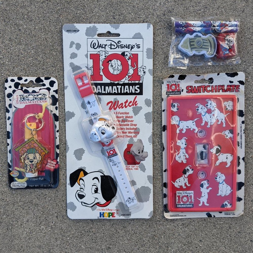Disney 101 Dalmatians Bundle Assorted Set of 4